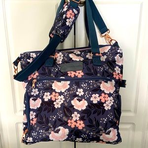 Sarah Wells Lizzy Breast Pump Bag (Le Floral)